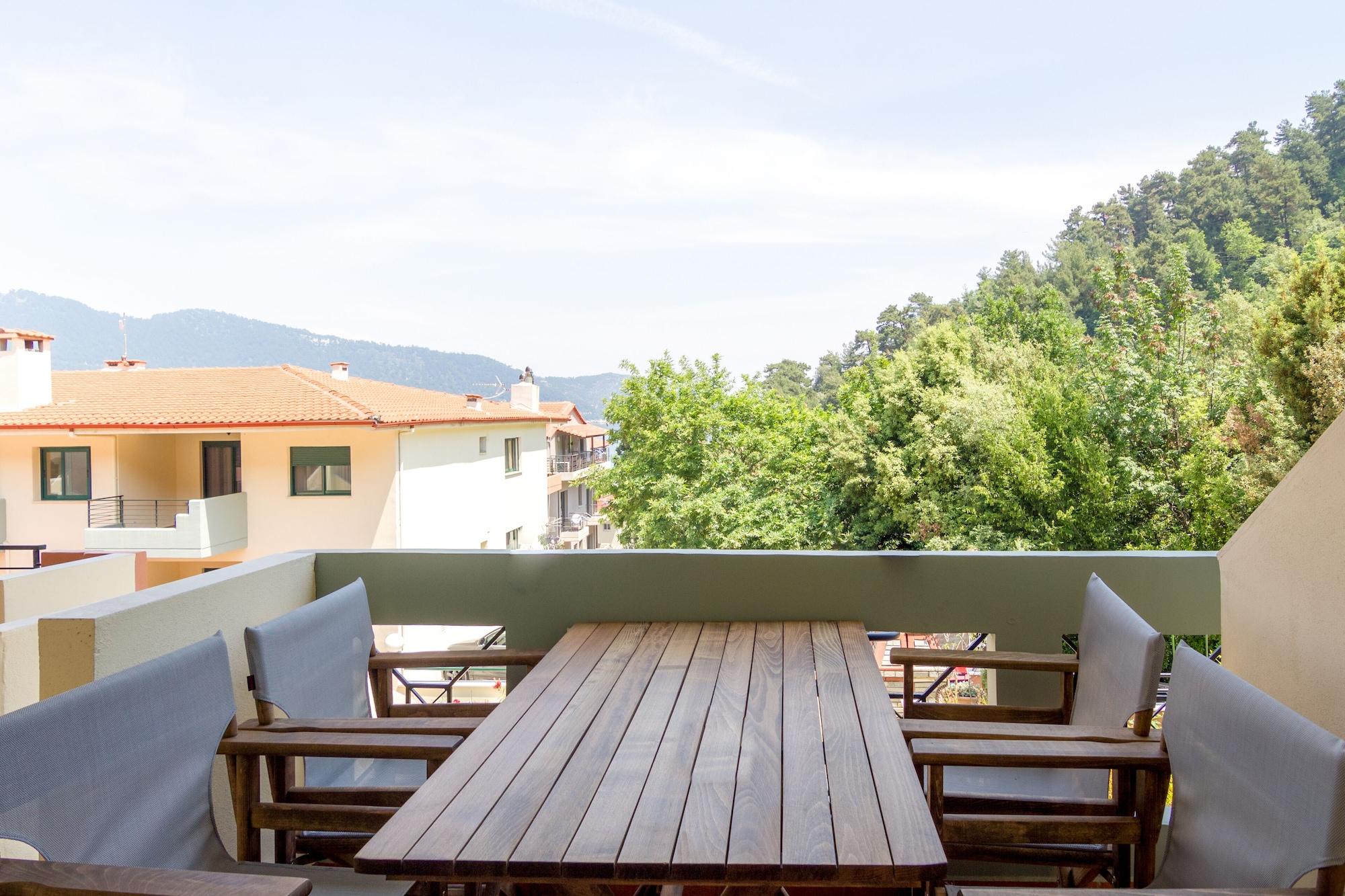 Ntinas Villa With Sea View Skala Potamia  Exterior photo