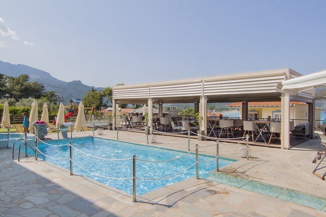 Ntinas Villa With Sea View Skala Potamia  Exterior photo